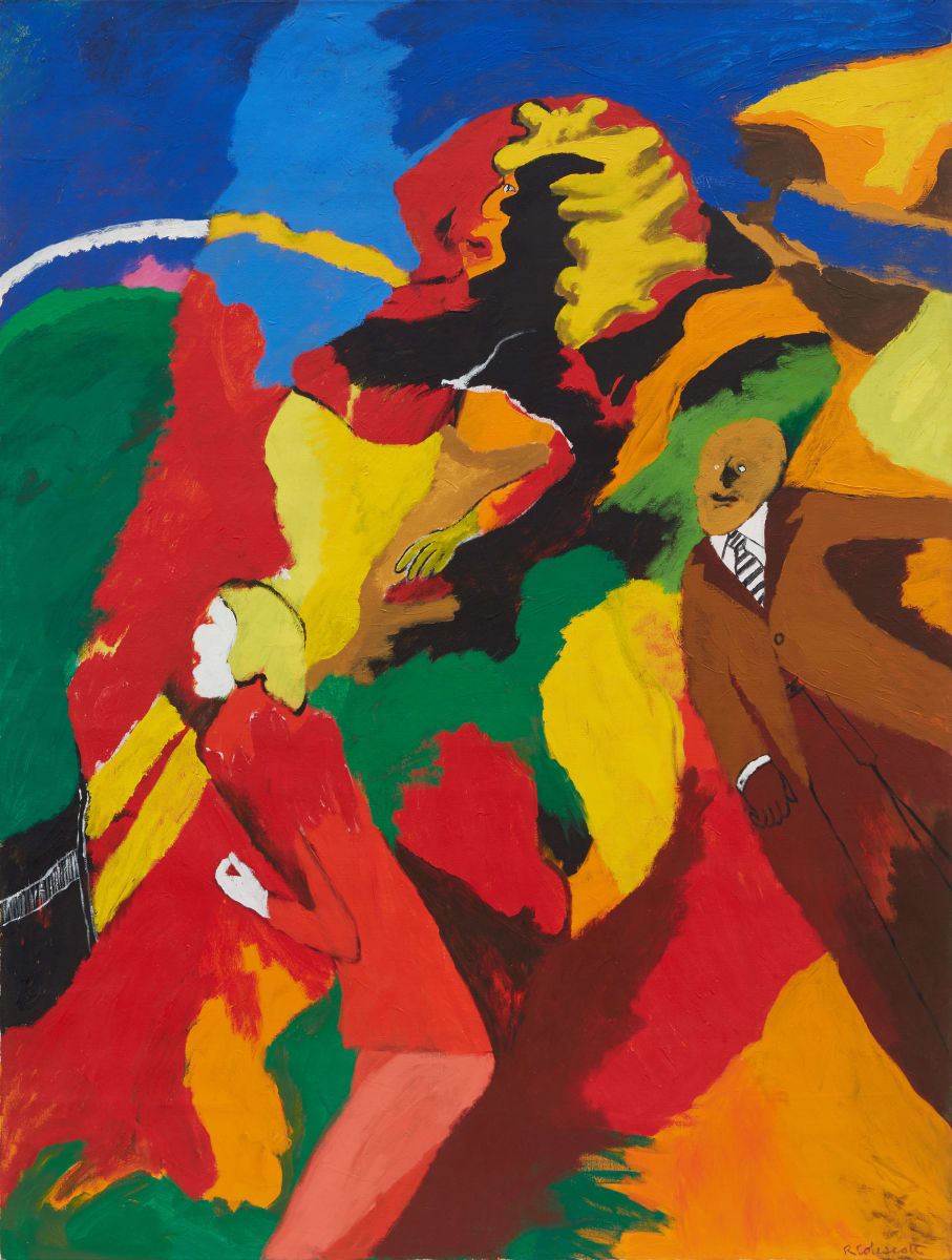 Robert Colescott, Dr. Ehrlich's Magic Bullet, 1968