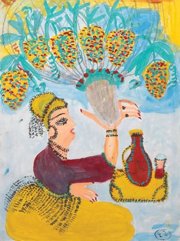 Painting, Mokarameh Ghanbari (Naneh Mokarameh), Untitled, , 66344