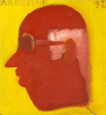 , Ardeshir Mohassess, Self-Portrait, 1992, 6567