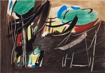 Painting, Sohrab Sepehri, Untitled, 1960, 29182