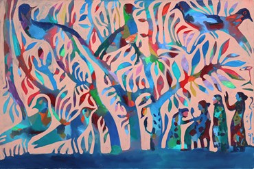 Painting, Reza Hedayat, Untitled, 2019, 75528