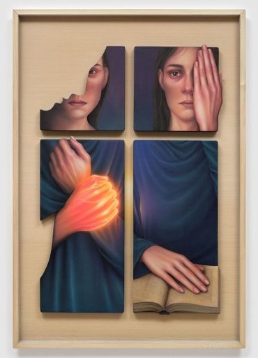 Painting, Arghavan Khosravi, In Pieces, 2025, 81117