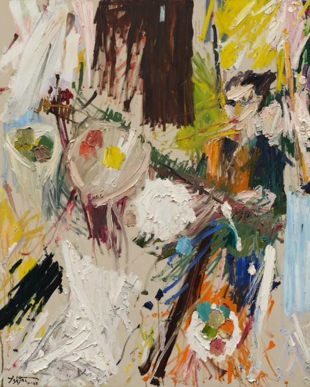 Manoucher Yektai, Ilse with White Spoon, 1959