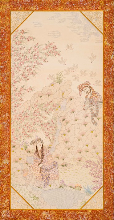 Painting, Farah Ossouli, Cheshmeh, 2025, 82074