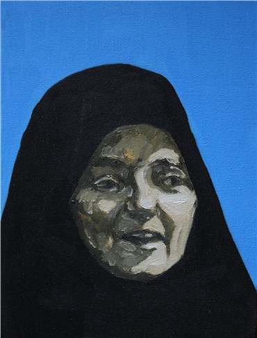 Painting, Keiman Mahabadi, Untitled, 2019, 34344