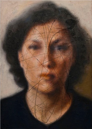 Painting, Mojtaba Tabatabaei, Untitled 12, 2020, 35721
