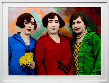 Print and Multiples, Malekeh Nayiny, Three Aunts, 1997, 77056