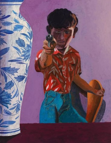 Painting, Morteza Khakshoor, Marksman, 2024, 79710