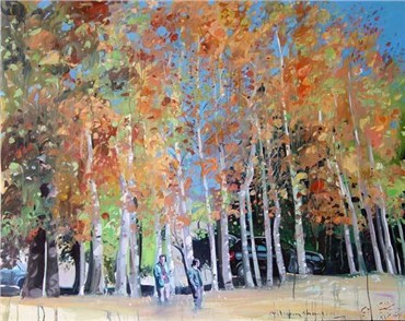Painting, Shantia Zakerameli, Autumn, 2011, 13748