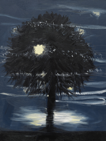 , Ann Craven, Tree (Purple Beech, Night Sky), 2024, 77182