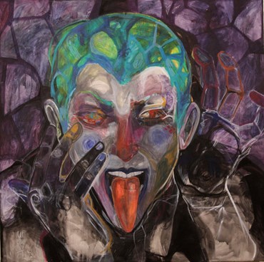 Painting, Golnar Tabibzadeh, Rude part 2, 2009, 73462