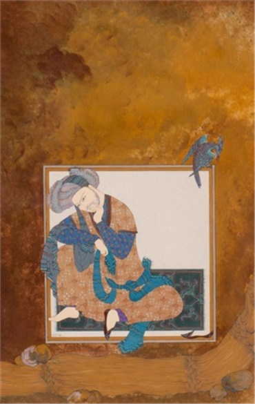 Painting, Farah Ossouli, Life, 1988, 22144