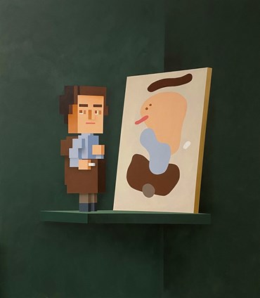 Painting, Sepand Danesh, The Painter, 2020, 72591