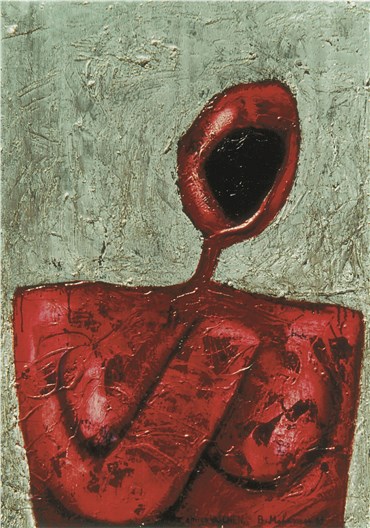 Painting, Bahman Mohassess, Fifi Howls from Happiness, 1964, 20804