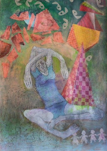 Painting, Mahsa Karimi, The Stupid Endless Circus, 2020, 47682