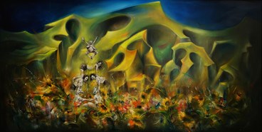 Painting, Nafiseh Emran, Untitled, 2024, 76027