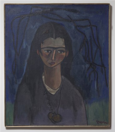 Painting, Marcos Grigorian, Manijeh Portrait, 1960, 28459