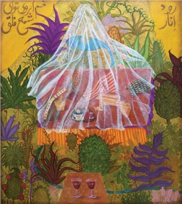 Painting, Hadi Alijani, The River of Pomegranates, 2013, 15572