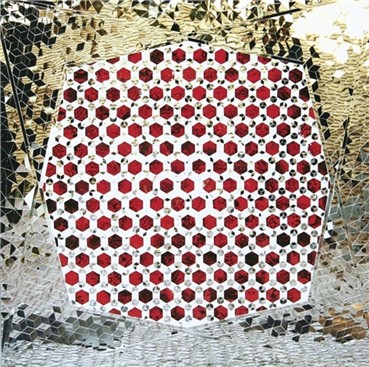 Mixed media, Monir Shahroudy Farmanfarmaian, Variations on Hexagon and Octagon Mirror, 2005, 7540