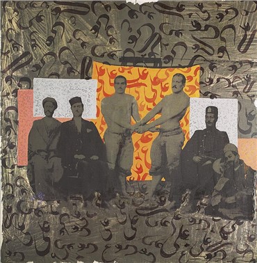 Painting, Khosrow Hasanzadeh, Ya Ali Madadi, 2008, 8968