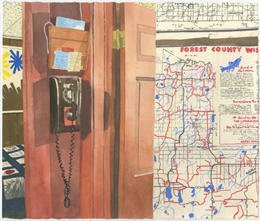 , Breehan James, Rotary Phone and Maps, 2020, 70163