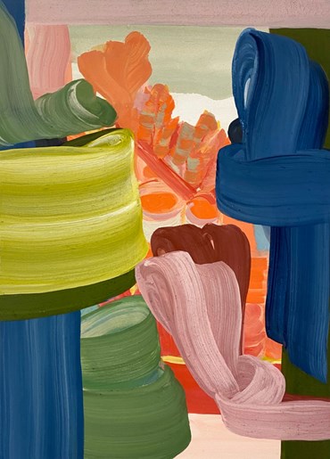 Painting, Moje Assefjah, Paesaggio , 2024, 75818