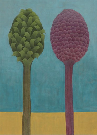 Painting, Maryam Lamei, Inevitably parallel, 2023, 78079