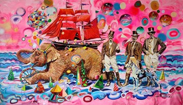 Painting, Adel Younesi, Untitled, 2024, 75330