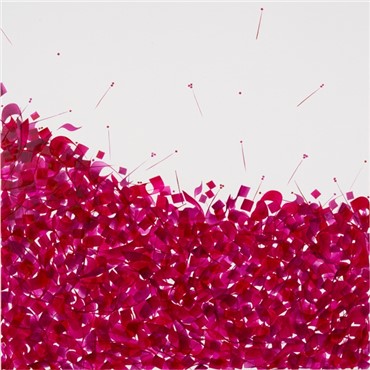 Painting, Pouran Jinchi, Pink Painting, 2013, 1701