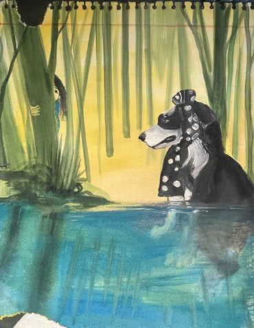 Painting, Saba Farhoudnia, My Unnoticed Presence, 2023, 73101