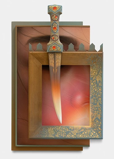 Painting, Arghavan Khosravi, The Knife, 2024, 75388