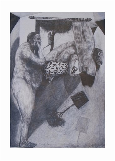 Works on paper, Mahmood Haqverdilo, Untitled, 2008, 20853
