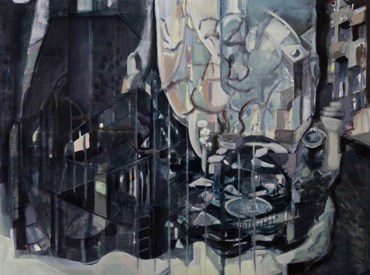 Painting, Pardis Amerian, The City Waking Up, 2017, 77836