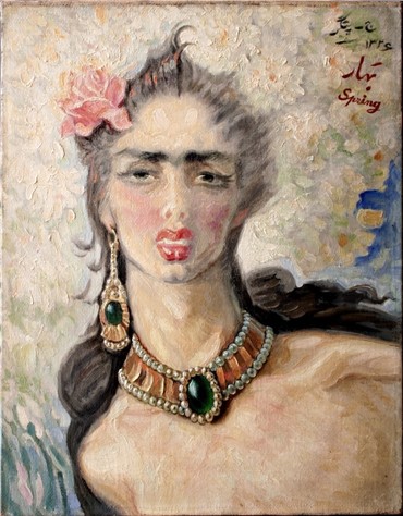 Painting, Jafar Petgar, Spring, 1947, 6930