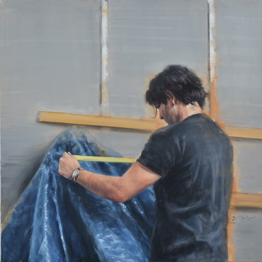 Painting, Masoud Sadedin, Measurement, 2021, 48268