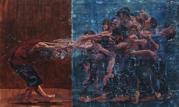 Ebrahim Barfarazi, Waiting for Godot, 2025, 15012