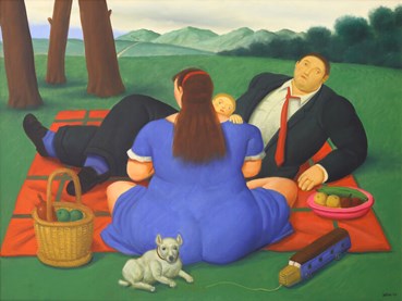 , Fernando Botero, Picnic, 2009, 79844