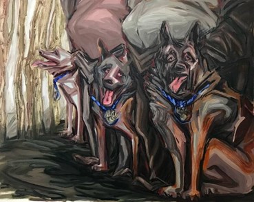 , Simin Jalilian, Schäferhunde, 2021, 81607