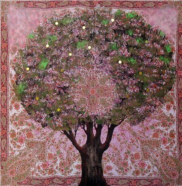 Painting, Janan Nozari, Tree of Life, 2006, 23103