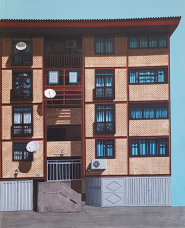 Painting, Arezoo Shahdadi, Stage, 2021, 80974