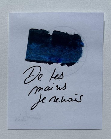 Works on paper, Hanieh Delecroix, De tes mains je renais, 2023, 74182