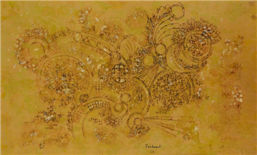 Works on paper, Charles Hossein Zenderoudi, Untitled, 1963, 19700