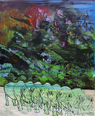 Painting, Donya Aalipour, Untitled, , 75996