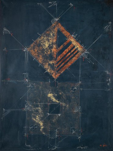 Painting, Massoud Arabshahi, Untitled, 1976, 78449