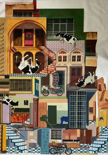 Painting, Maryam Ayeen, Untitled, 2025, 82791