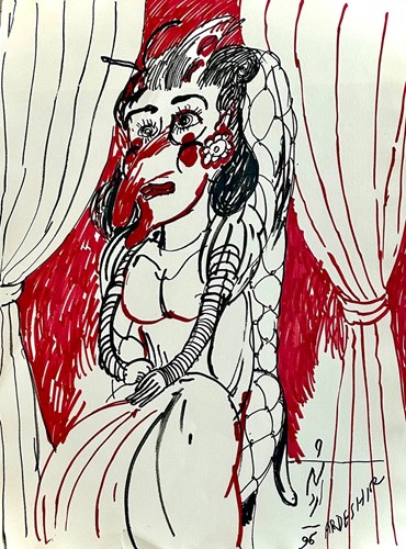 Painting, Ardeshir Mohassess, Untitled, 1996, 72894