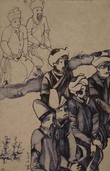 Elham Shiravi, Code A14-14, 2001, 0