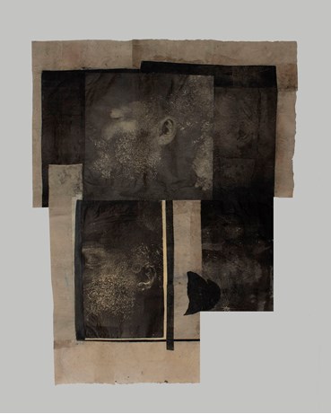 Mixed media, Asareh Akasheh, Self Head Impressions No. 10, 2024, 72333