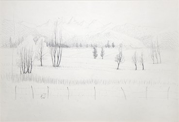 Drawing, Mohammadali Taraghijah, Untitled, 1988, 66488