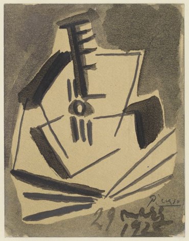 , Pablo Picasso, Guitare, 1925, 63697